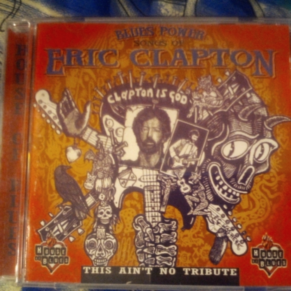 ERIC CLAPTON CD Digital Compact Disc Eric Clapton "Blues Power"